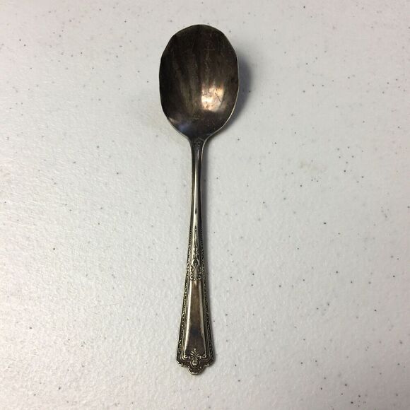Vintage Simeon L & George H Rogers Company Spoon A1+ Silverplate Silver Plated - Picture 7 of 9